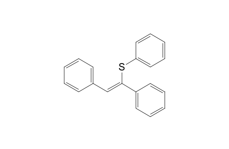 [(Z)-1,2-diphenylethenyl]sulfanylbenzene