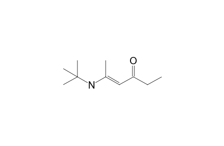 2-(N-Tert-butylamino)hex-2-en-4-one