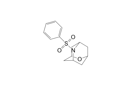 2-Oxa-6-azatricyclo[3.3.1.1(3,7)]decane, 6-(phenylsulfonyl)-