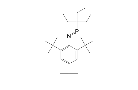 (1,1-DIETHYLPROPYL)-N-[2,4,6-TRIS-(TERT.-BUTYL)-PHENYL]-IMINOPHOSPHINE