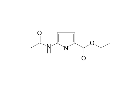 5-acetamido-1-methylpyrrole-2-carboxylic acid, ethyl ester