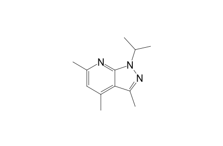 1-Isopropyl-3,4,6-trimethyl-1H-pyrazolo[3,4-b]pyridine