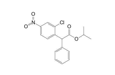 iso-Propyl .alpa.-(2-chloro-4-nitrophenyl)phenylacetate