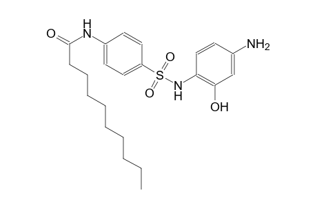 4'-[(4-amino-2-hydroxyphenyl)sulfamoyl]decananilide