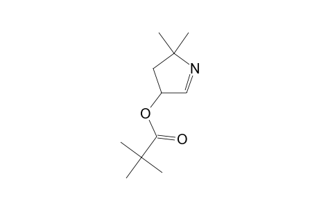 3-tert-BUTYRYLOXY-5,5-DIMETHYL-4,5-DIHYDRO-3H-PYRROLE