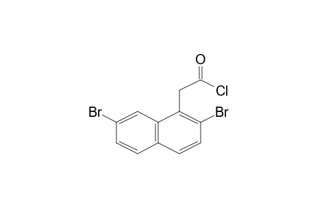 Acetyl chloride, 2,7-dibromonaphth-1-yl-