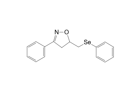 3-Phenyl-5-[(phenylselanyl)methyl]-4,5-dihydroisoxazole