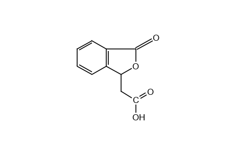 3-oxo-1-phthalanacetic acid