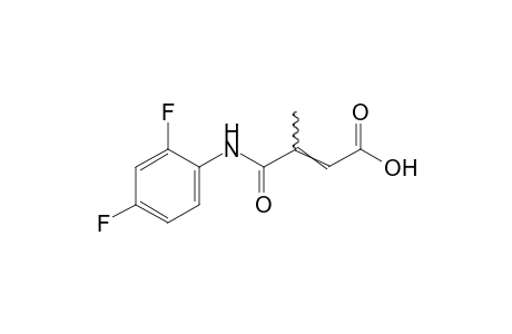 3-[(2,4-difluorophenyl)carbamoyl]crotonic acid