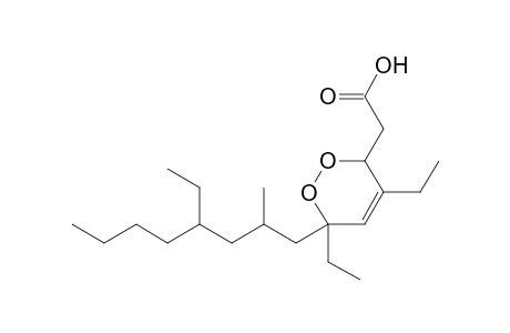 2-[4,6-diethyl-6-(4-ethyl-2-methyloctyl)-3H-dioxin-3-yl]acetic acid