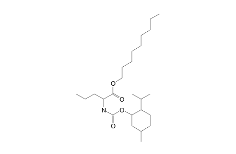 L-Norvaline, N-((1R)-(-)-menthyloxycarbonyl)-, nonyl ester