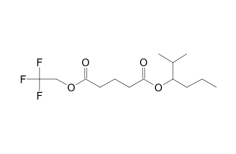 Glutaric acid, 2,2,2-triluoroethyl 2-methylhex-3-yl ester