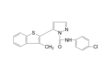 4'-chloro-5-(3-methylbenzo[b]thien-2-yl)pyrazole-1-carboxanilide