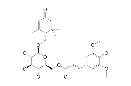 6'-O-SINAPOYLJASMINOSIDE_A