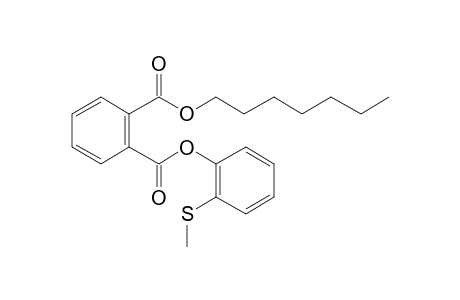 Phthalic acid, heptyl 2-(methylthio)phenyl ester