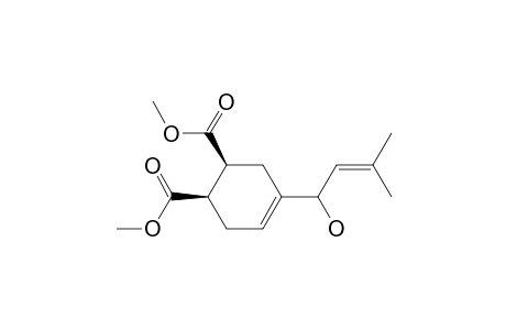 cis-1,2-di(Methoxycarbonyl)-4-(1-hydroxy-3-methyl-2-butenyl)-4-cyclohexene