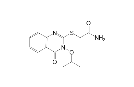2-[(3-isopropoxy-4-oxo-3,4-dihydro-2-quinazolinyl)sulfanyl]acetamide