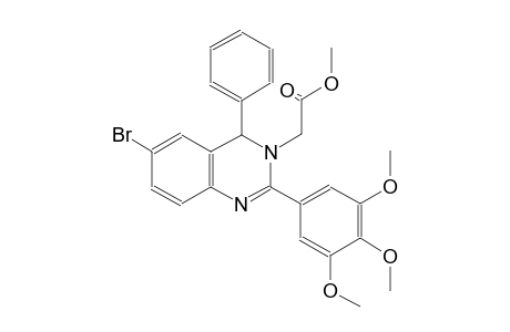 methyl (6-bromo-4-phenyl-2-(3,4,5-trimethoxyphenyl)-3(4H)-quinazolinyl)acetate