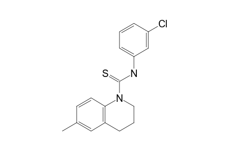 3'-chloro-3,4-dihydro-6-methylthio-1(2H)-quinolinecarboxanilide
