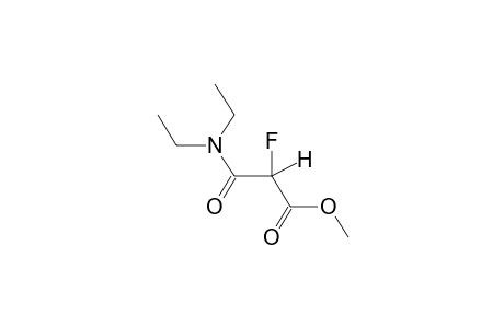 METHYL 2-DIETHYLCARBAMOYL-2-FLUOROACETATE