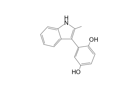 2-(2-Methyl-1H-indol-3-yl)-1,4-hydroquinone