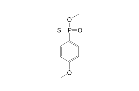O-METHYL-HYDROGEN-(4-METHOXYPHENYL)-PHOSPHONOTHIOATE