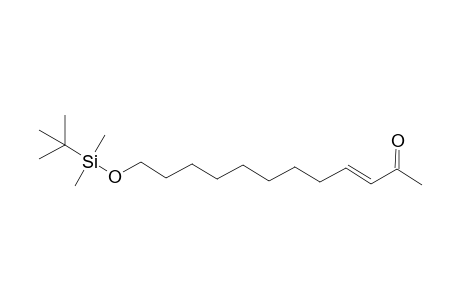 (E)-12-(Tert-butyldimethylsilyloxy)dodec-3-en-2-one