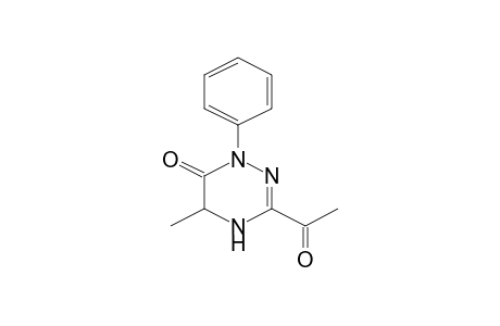 3-Acetyl-5-methyl-1-phenyl-4,5-dihydro-1H-[1,2,4]triazin-6-one