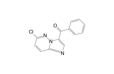 6-chloroimidazo[1,2-b]pyridazin-3-yl phenyl ketone