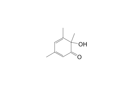 6-Hydroxy-3,5,6-trimethylcyclohexa-2,4-dienone