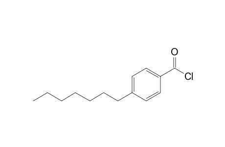 4-n-Heptylbenzoyl chloride