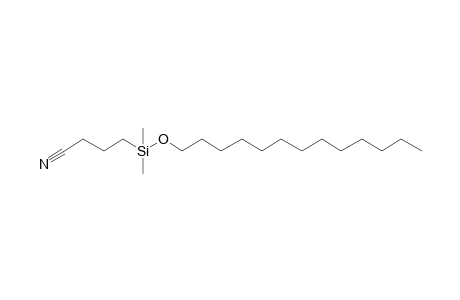 1-Dimethyl(3-cyanopropyl)silyloxytridecane