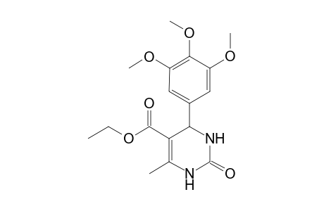 2-keto-6-methyl-4-(3,4,5-trimethoxyphenyl)-3,4-dihydro-1H-pyrimidine-5-carboxylic acid ethyl ester