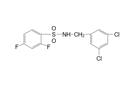 N-(3,5-dichlorobenzyl)-2,4-difluorobenzenesulfonamide