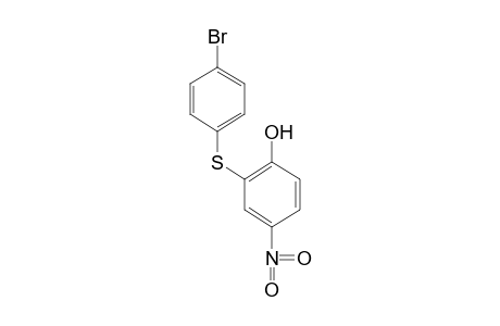 2-[(p-BROMOPHENYL)THIO]-4-NITROPHENOL