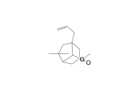 (1RS,5SR,8RS)-8-Methoxy-6,6-dimethyl-1-(2-propenyl)bicyclo[3.2.1]octan-3-one