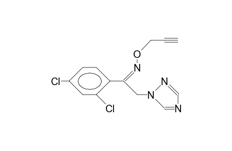.alpha.-(1-Triazolyl)-2,4-dichloro-syn-O-prop-2-ynoxy-acetophenonoxim
