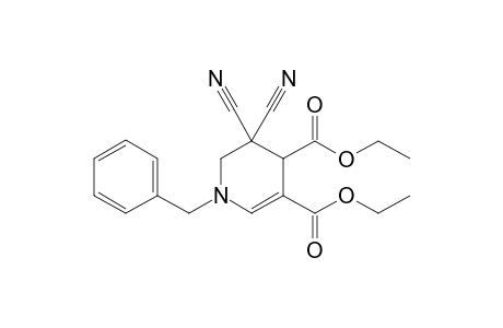 Diethyl 1-benzyl-5,5-dicyano-1,4,5,6-tetrahydropyridine-3,4-dicarboxylate