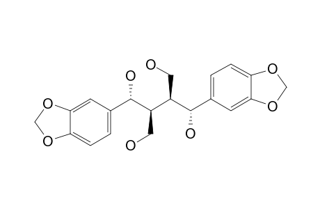 (1R,2S,3S,4R)-1,4-bis(1,3-benzodioxol-5-yl)-2,3-bis(hydroxymethyl)butane-1,4-diol