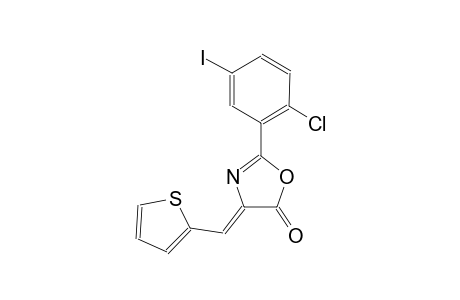 (4Z)-2-(2-chloro-5-iodophenyl)-4-(2-thienylmethylene)-1,3-oxazol-5(4H)-one