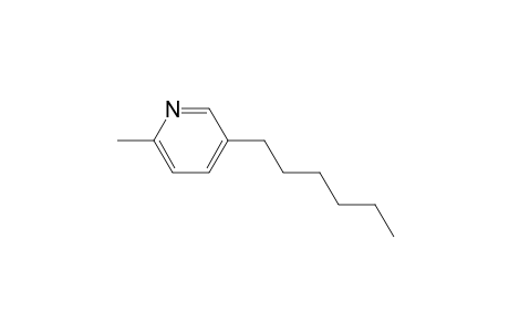 5-Hexyl-2-methylpyridine