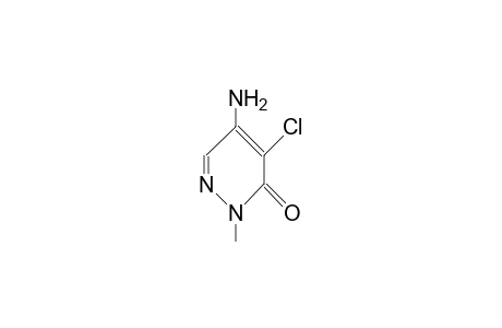 5-Amino-4-chloro-2-methyl-3(2H)-pyridazinone