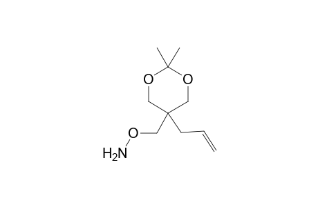 O-[(5-Allyl-2,2-dimethyl-1,3-dioxan-5-yl)methyl]hydroxylamine