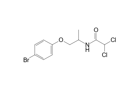 N-[2-(p-bromophenoxy)-1-methylethyl]-2,2-dichloroacetamide