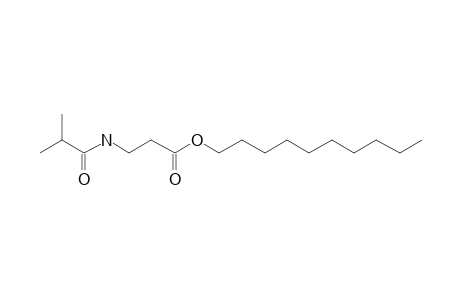 .beta.-Alanine, N-isobutyryl-, decyl ester