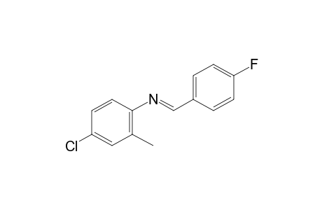 4-chloro-N-(p-fluorobenzylidene)-o-toluidine