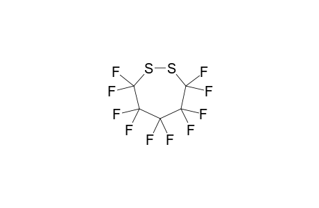 1,2-Dithiepane, 3,3,4,4,5,5,6,6,7,7-decafluoro-