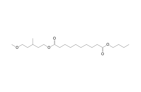 Sebacic acid, butyl 5-methoxy-3-methylpentyl ester