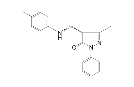 3-METHYL-1-PHENYL-4-[(p-TOLUIDINO)METHYLENE]-2-PYRAZOLIN-5-ONE