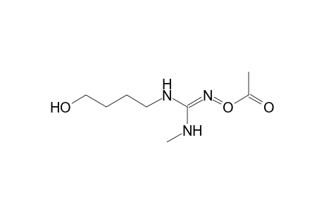 N1-(4-hydroxybutyl)-N3-methylguanidine acetate